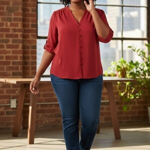 Calvin Klein Vibrant Red Apparel